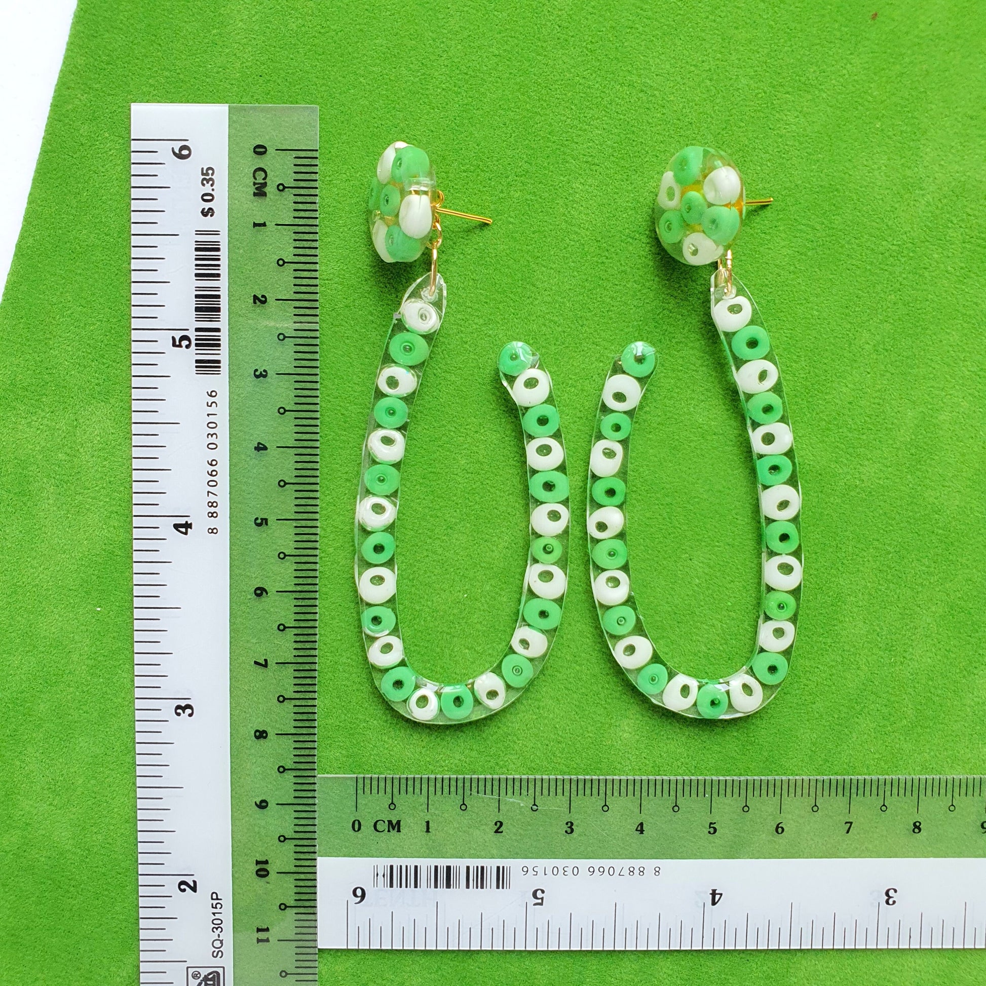 Silicone earrings mold for resin and epoxy 4 designs in 1 mold Geometry Jewelry mould