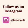 Instagram promotion Silk screen stencil for polymer clay "Luxymolds"