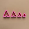 V shapes Polymer clay 3D cutters Geometry shapes cutter - Luxy Kraft