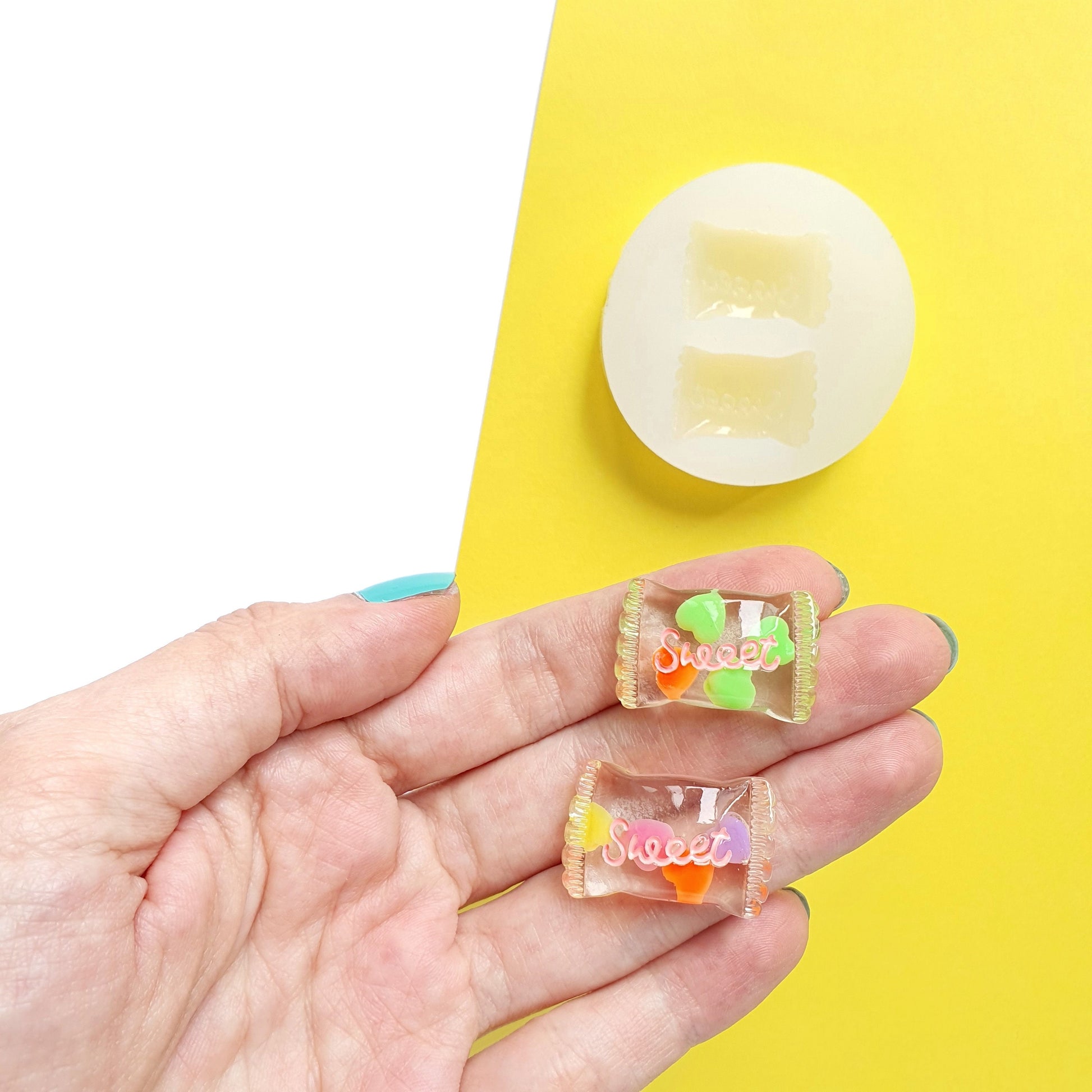 Silicone earrings mold "Candy" for resin and epoxy - Luxy Kraft