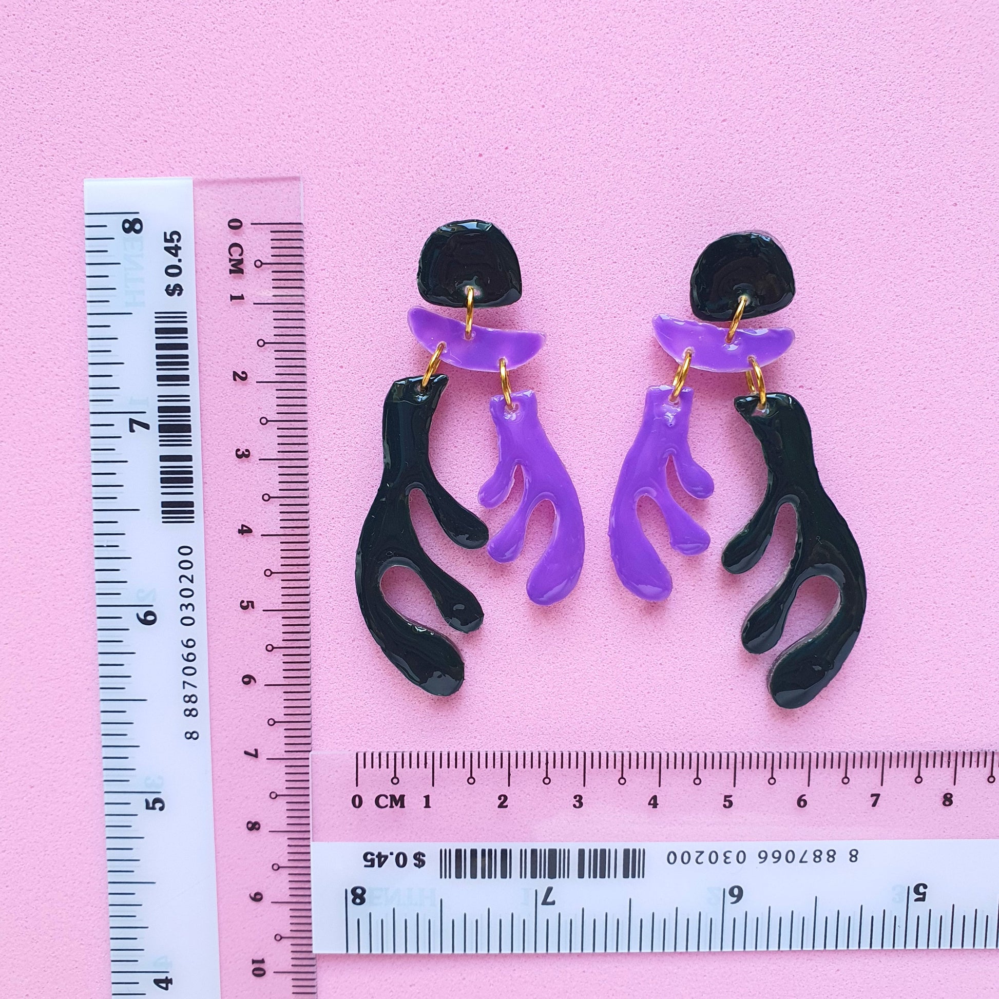 Silicone earrings mold "Reindeer" mould for resin and epoxy - Luxy Kraft