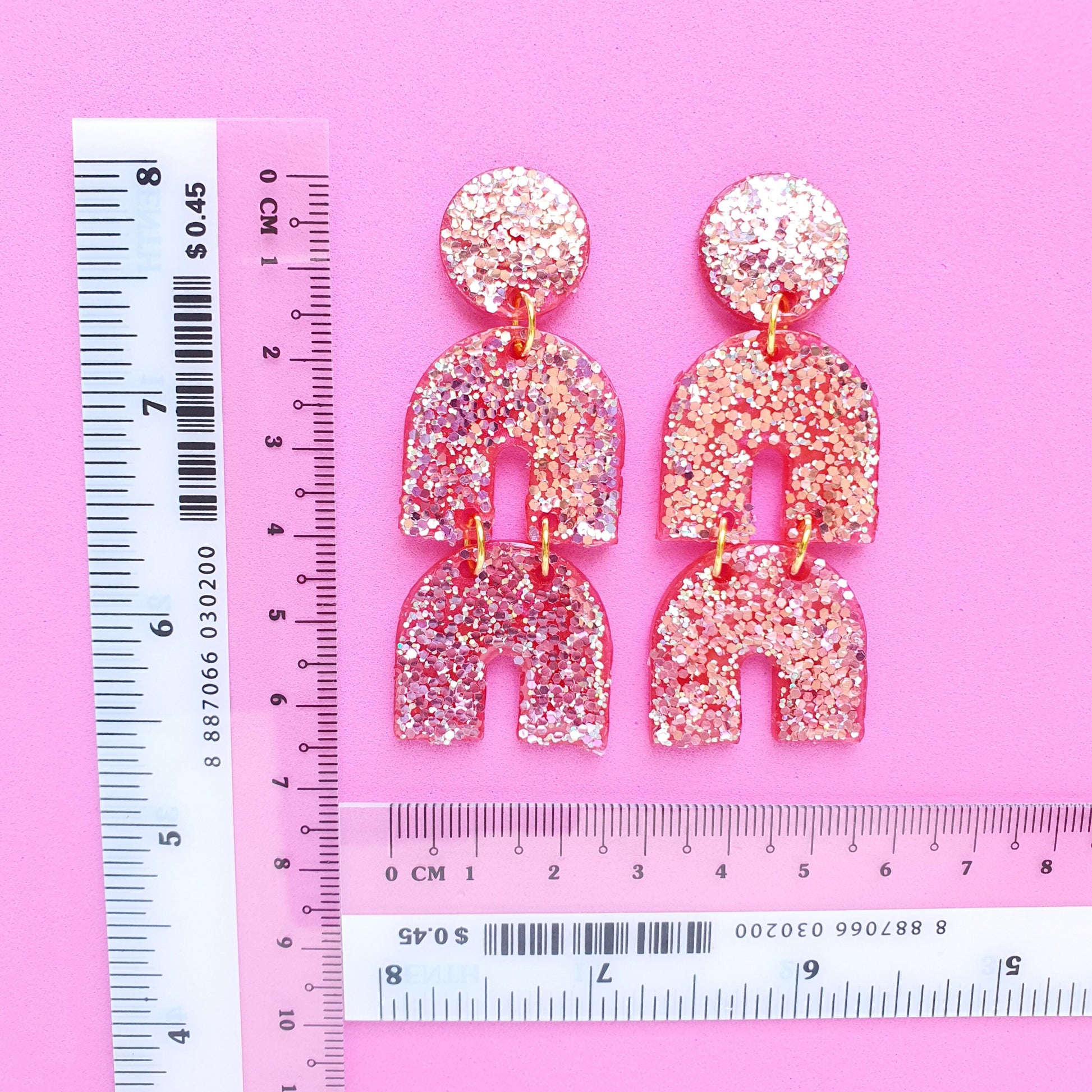 Silicone earrings mold "Geometry shape" mould for resin and epoxy