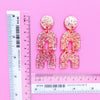 Silicone earrings mold "Geometry shape" mould for resin and epoxy - Luxy Kraft