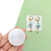Silicone earrings mold "Cactus" mould for resin and epoxy - Luxy Kraft