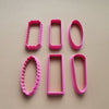 Hair clips Polymer clay 3D cutters - Luxy Kraft