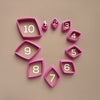 Polymer clay 3D cutters set "Rhombus Geometry shapes" - Luxy Kraft