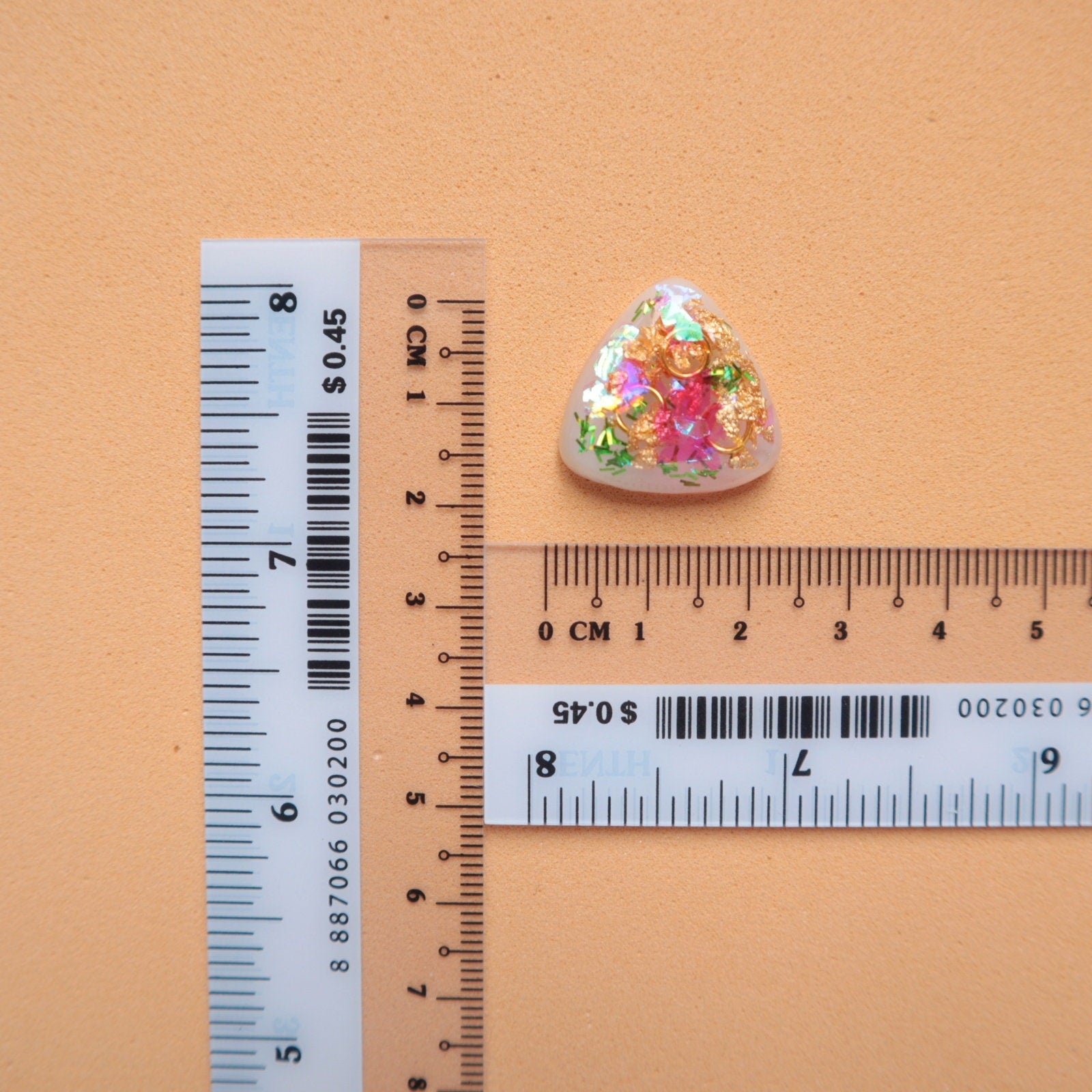 Silicone earrings mold "Triangle" mould for resin and epoxy - Luxy Kraft
