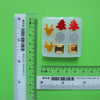 Silicone earrings mold "Christmas"  for resin and epoxy mould for jewelry "Christmas tree, Reindeer, Snowflake" for stud earrings - Luxy Kraft