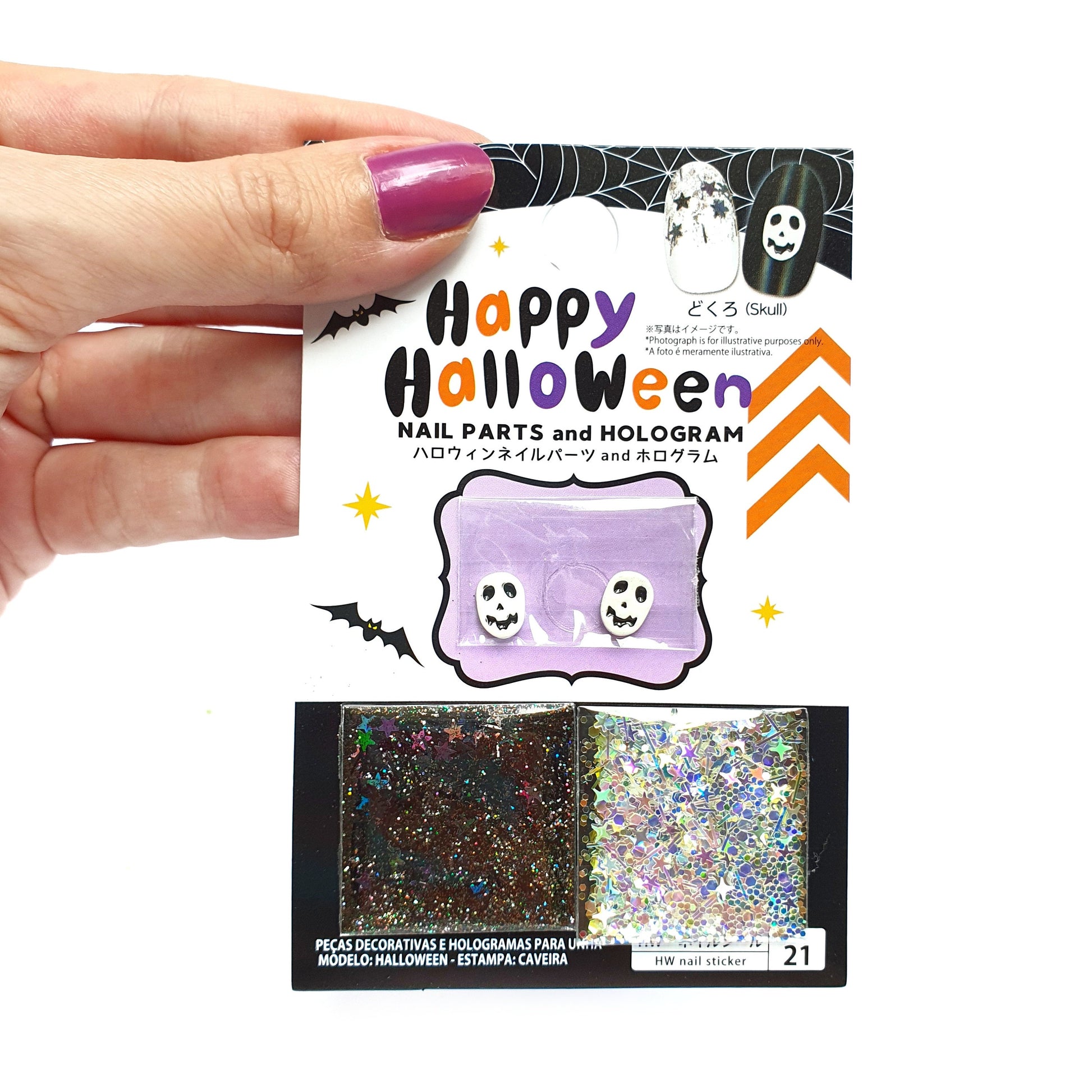 Halloween Zombie Hologram glitter for Resin Epoxy crafts, Glitter for nail art - Luxy Kraft