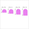 Arch Polymer clay 3D cutters - Luxy Kraft
