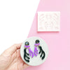 Silicone earrings mold "Reindeer" mould for resin and epoxy - Luxy Kraft