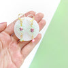 Silicone earrings mold "Monstera leaves" mould for resin and epoxy - Luxy Kraft