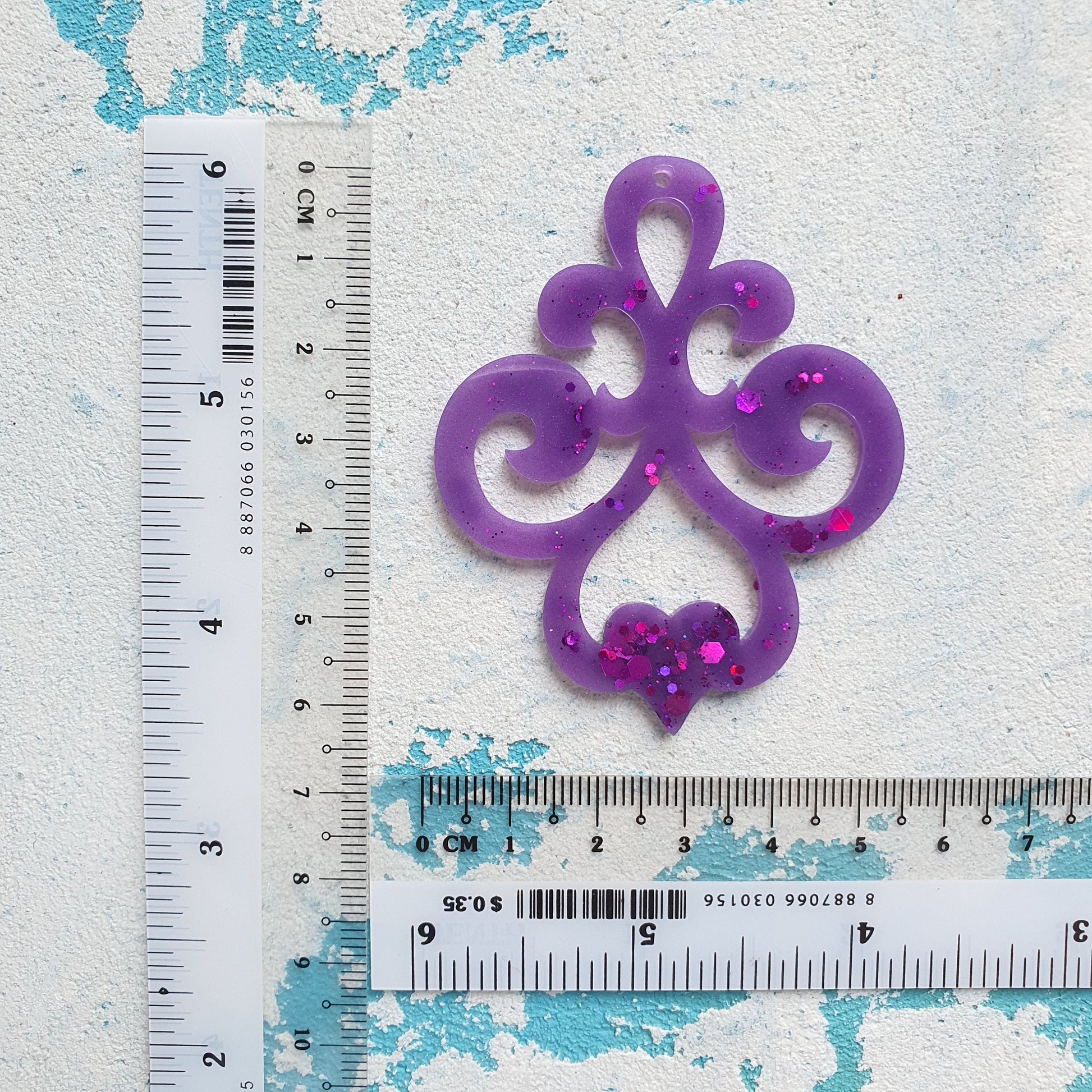 Silicone earrings mold mould for resin and epoxy