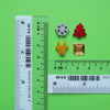 Silicone earrings mold "Christmas"  for resin and epoxy mould for jewelry "Christmas tree, Reindeer, Snowflake" for stud earrings - Luxy Kraft