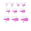 Polymer clay 3D cutters set "Drop Geometry shapes" - Luxy Kraft