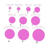 Polymer clay 3D cutters set "Circle Geometry shapes" - Luxy Kraft