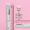Silicone earrings mold "Christmas"  for resin and epoxy mould for jewelry "Reindeer, Snowflake" - Luxy Kraft