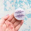 Halloween Silicone earrings mold for resin and epoxy "Bats" mould - Luxy Kraft