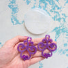 Silicone earrings mold mould for resin and epoxy