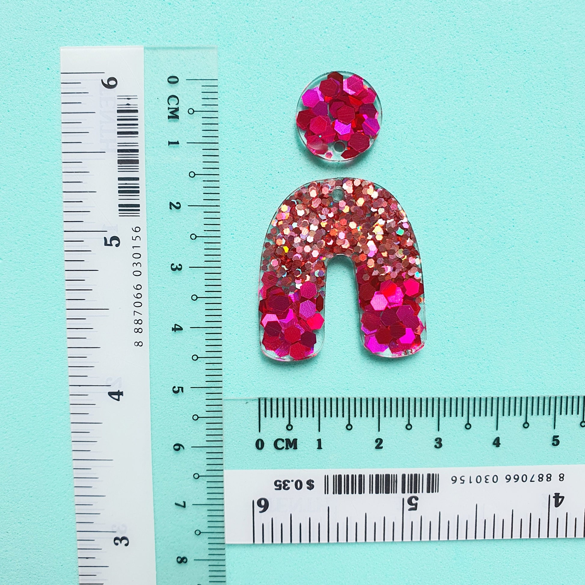 Silicone earring mold "Geometric" mould for resin and epoxy - Luxy Kraft