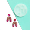 Silicone earring mold "Geometric" mould for resin and epoxy - Luxy Kraft