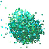 Turquoise Hologram Hexagon Chunky glitter for Resin Epoxy crafts - Luxy Kraft