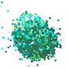 Turquoise Hologram Hexagon Chunky glitter for Resin Epoxy crafts - Luxy Kraft