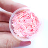 Christmas tree sequins Pink Hologram Chunky glitter for Resin Epoxy crafts - Luxy Kraft