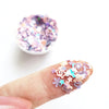 Sequins Mix Shapes Hologram Chunky glitter for Resin Epoxy crafts - Luxy Kraft