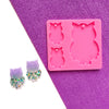 Owl Earrings silicone mold for resin silicone molds for epoxy Jewelry Charm mold - Luxy Kraft