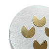 12 pcs Circle Earrings components Earrings findings DIY jewelry Raw brass connectors Geometry shape charms - Luxy Kraft