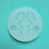 Silicone earring mold "Snake" Clear mold for resin and epoxy - Luxy Kraft