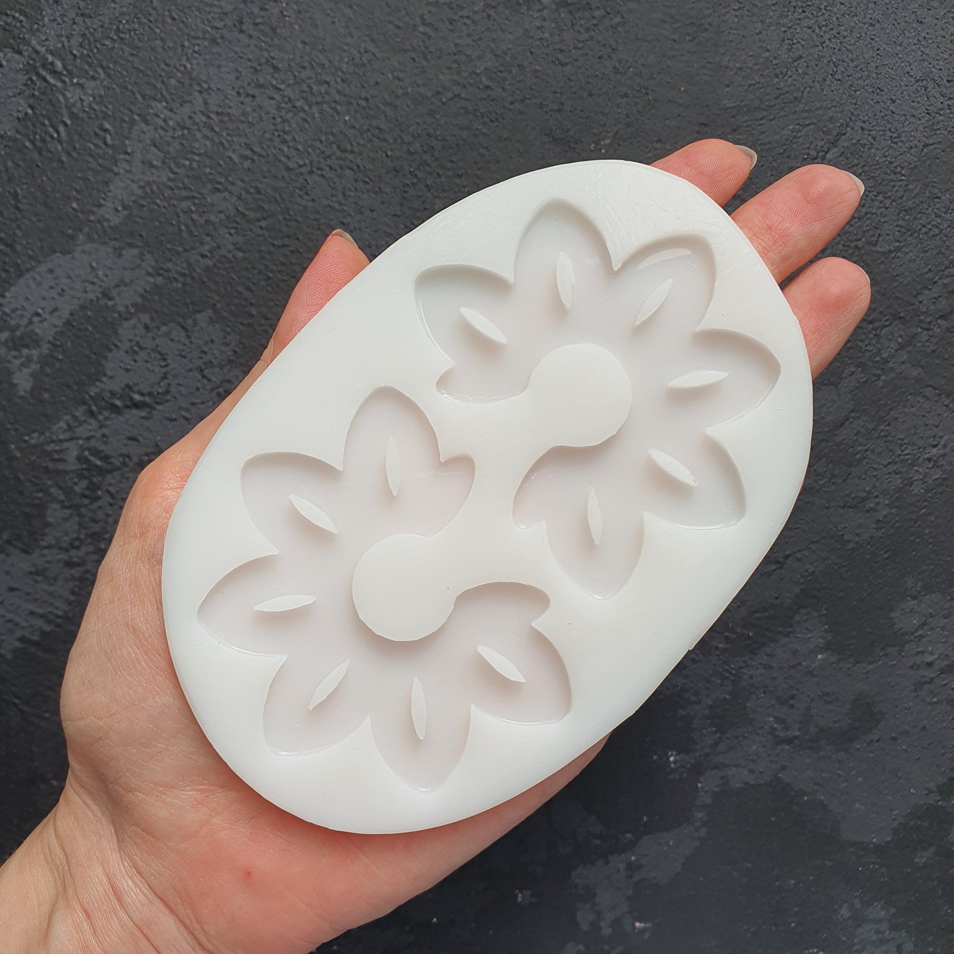 Flower Silicone earring mold Jewelry Resin mould for resin and epoxy - Luxy Kraft