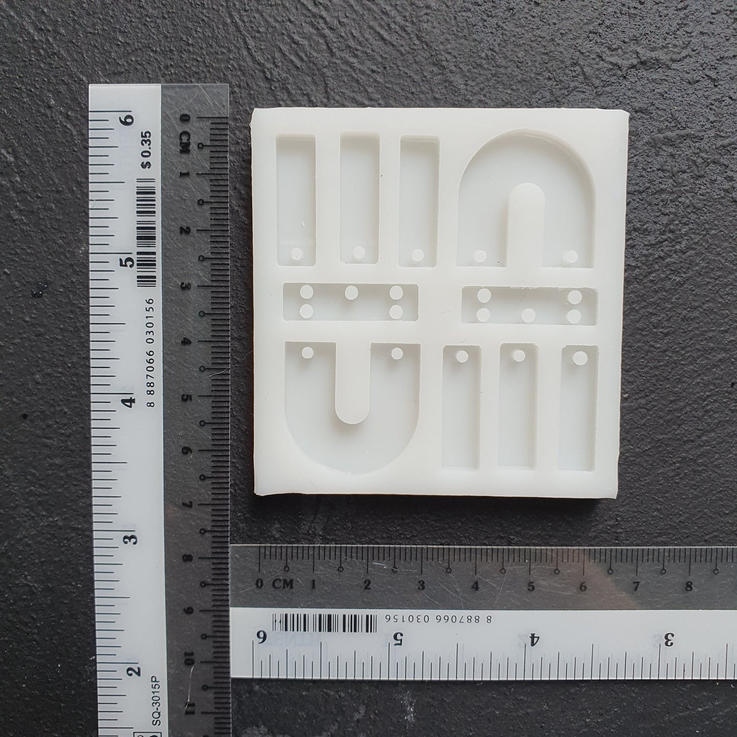 Silicone earring mold Jewelry Resin mould for resin and epoxy