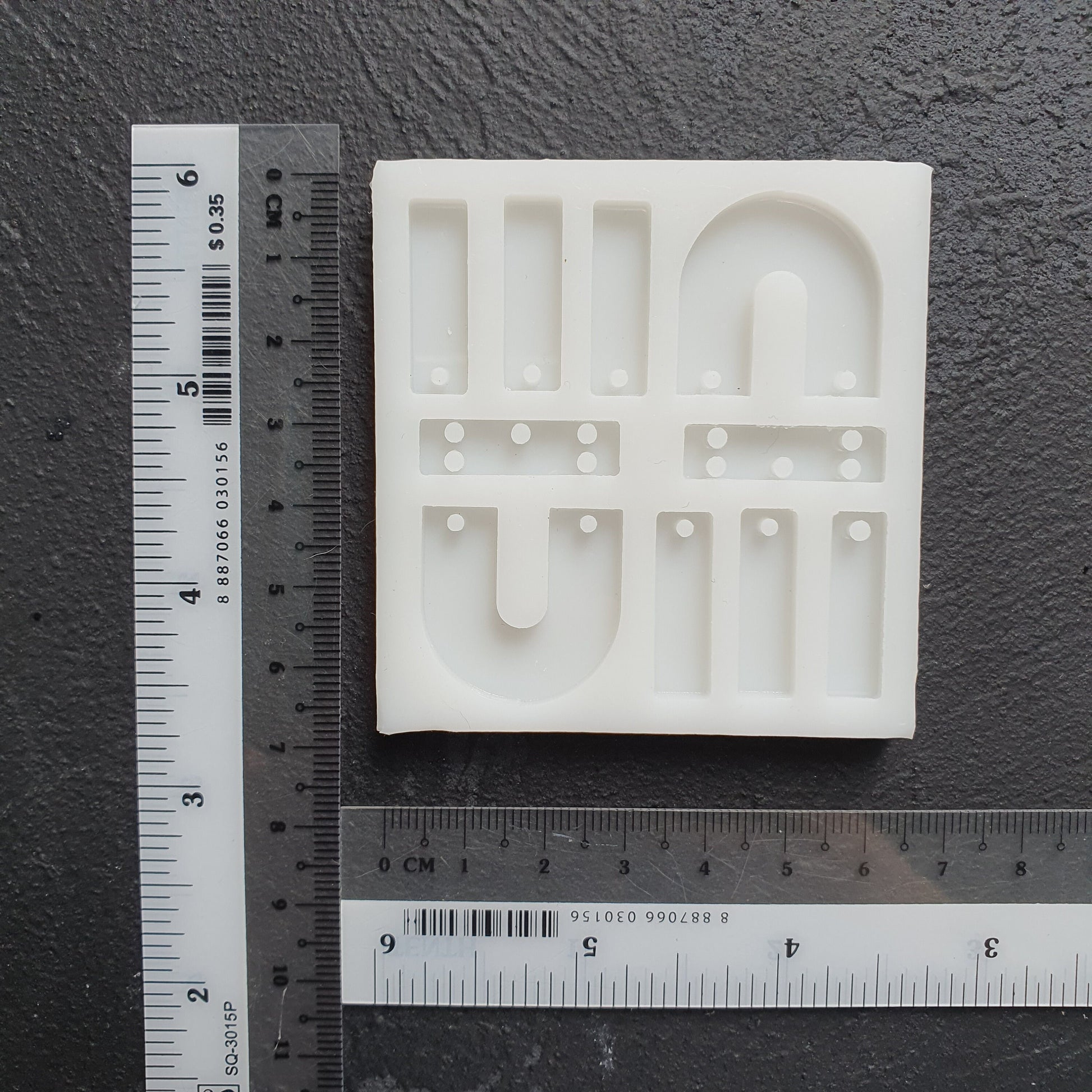 Silicone earring mold Jewelry Resin mould for resin and epoxy