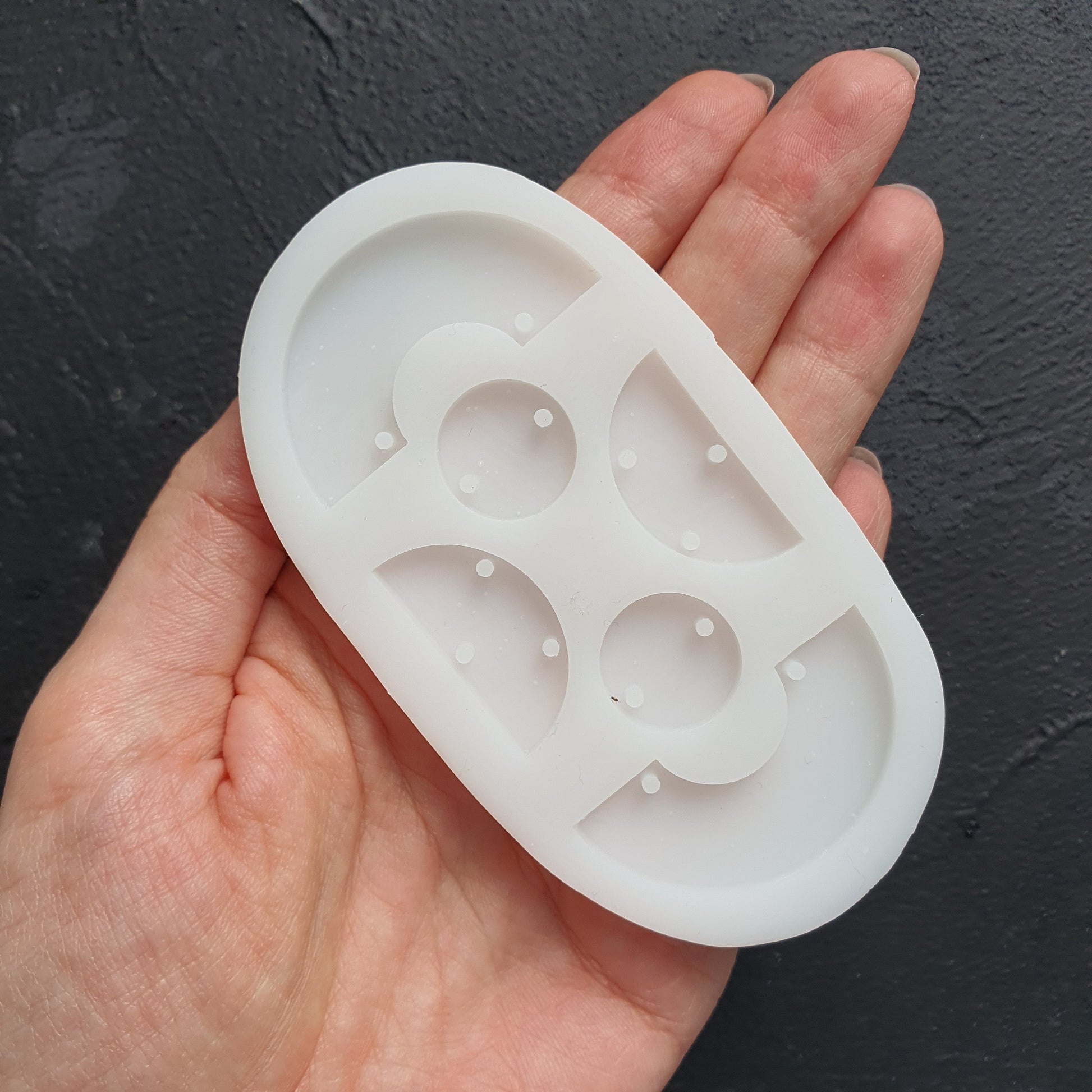Silicone earring mold Jewelry Resin mould for resin and epoxy