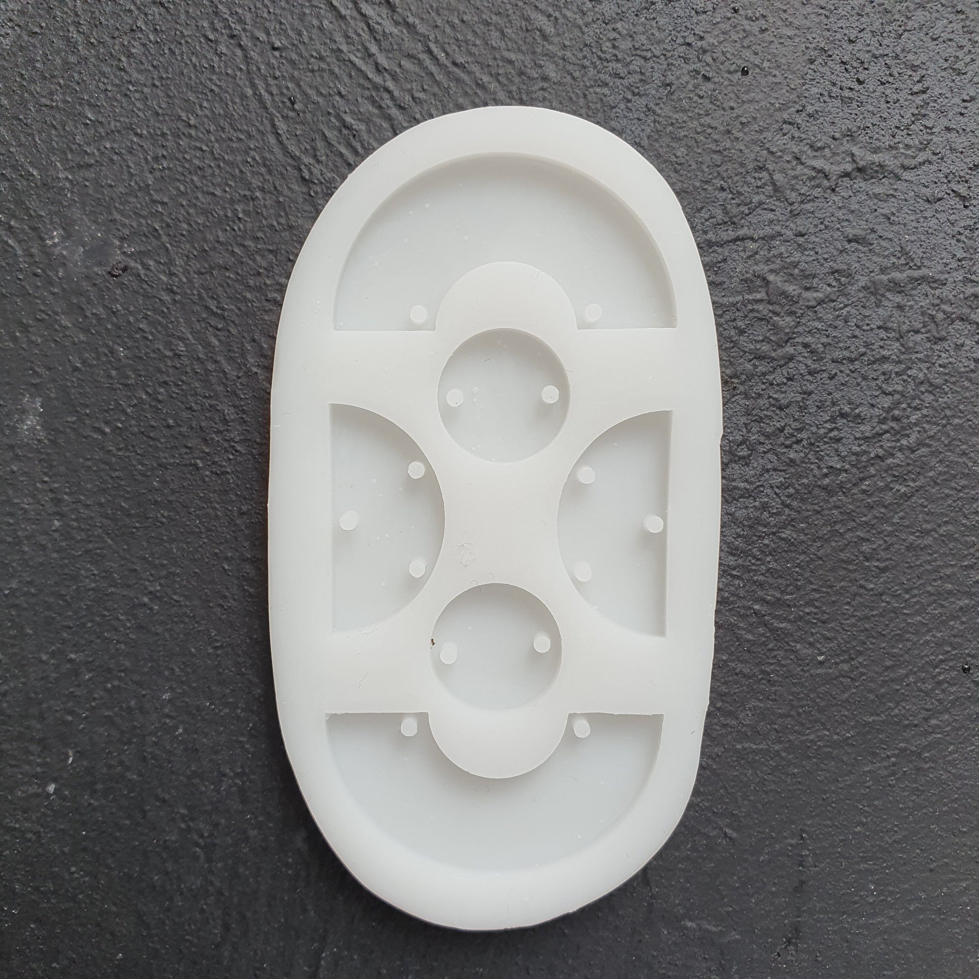 Silicone earring mold Jewelry Resin mould for resin and epoxy