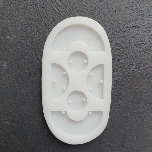 Silicone earring mold Jewelry Resin mould for resin and epoxy
