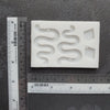 Snake Silicone earring mold Jewelry Resin mould for resin and epoxy - Luxy Kraft
