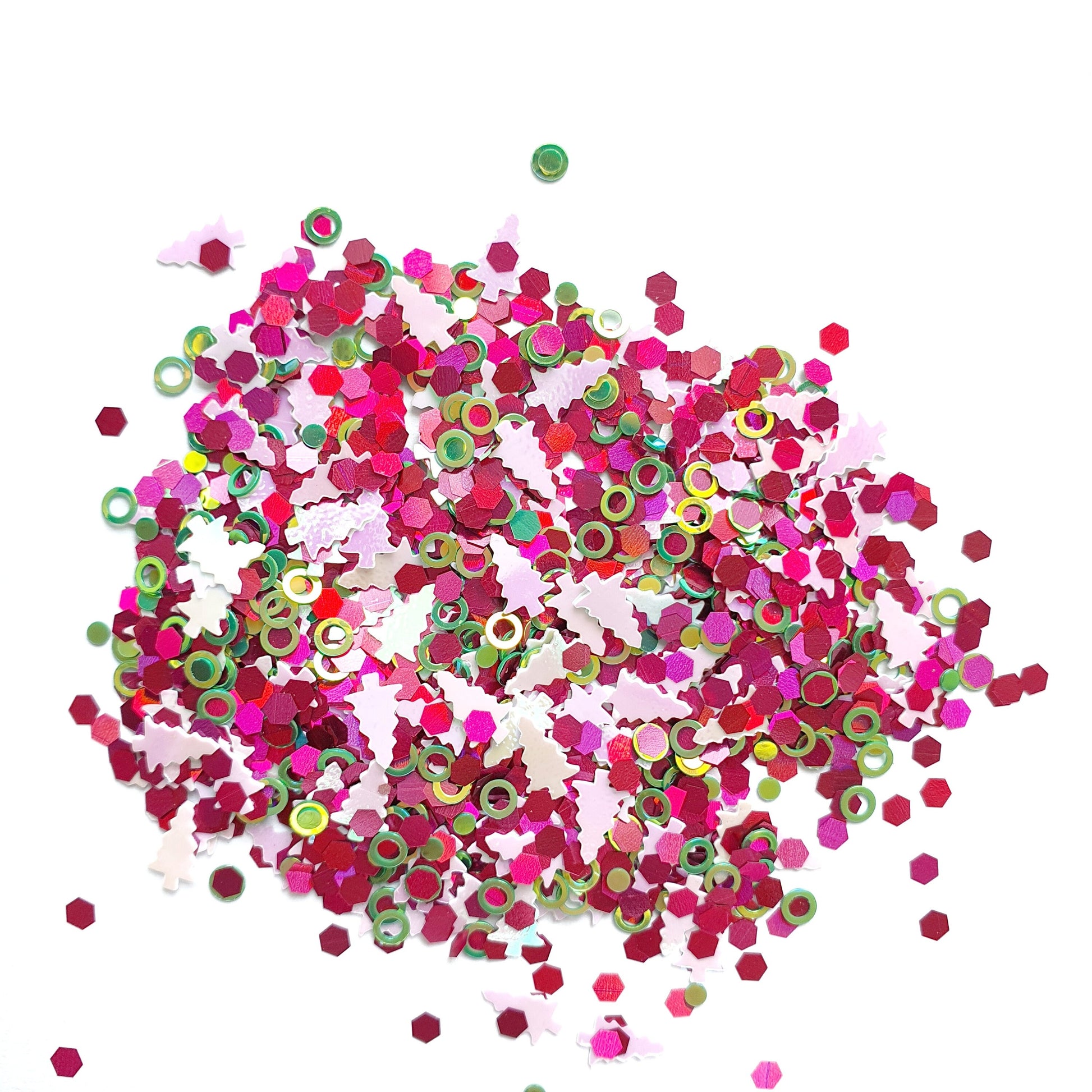 Christmas Mix Chunky glitter for Resin Epoxy crafts