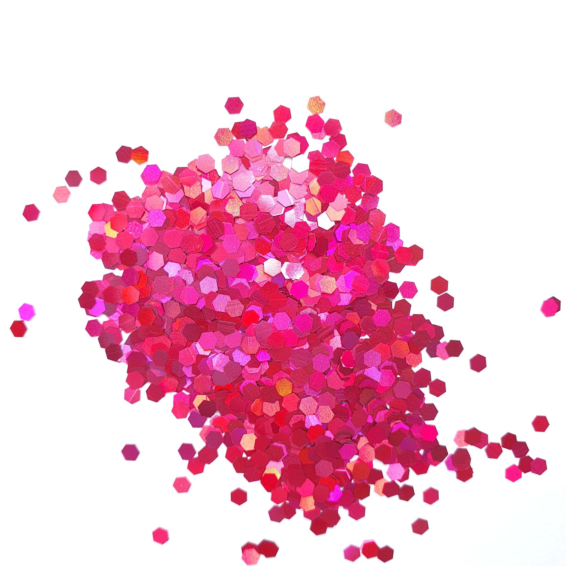 Burgundy Hexagon Chunky glitter for Resin Epoxy crafts - Luxy Kraft