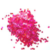 Burgundy Hexagon Chunky glitter for Resin Epoxy crafts - Luxy Kraft