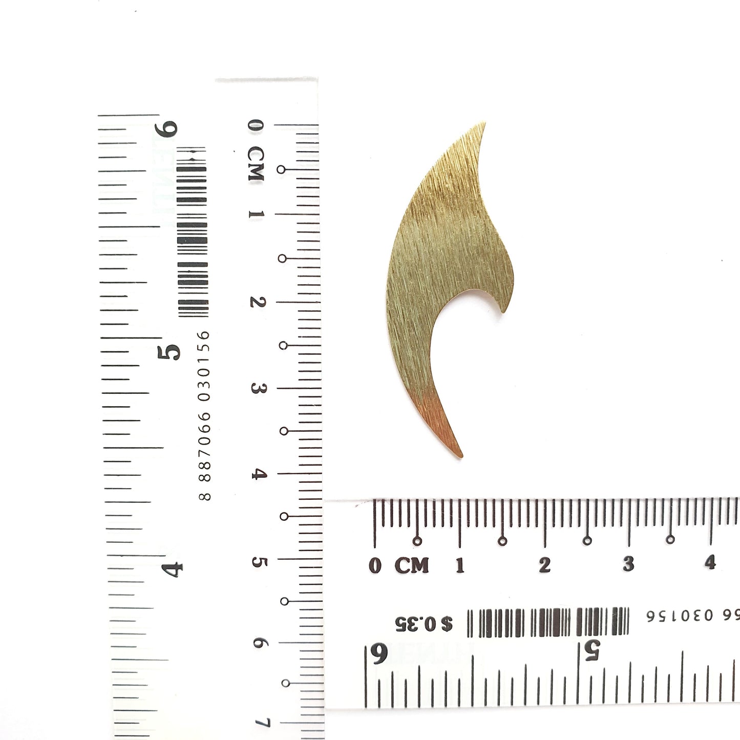 6 pcs Wave Earrings components Earrings findings DIY jewelry Raw brass blanks Textured charms Pendants