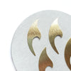 6 pcs Wave Earrings components Earrings findings DIY jewelry Raw brass blanks Textured charms Pendants - Luxy Kraft