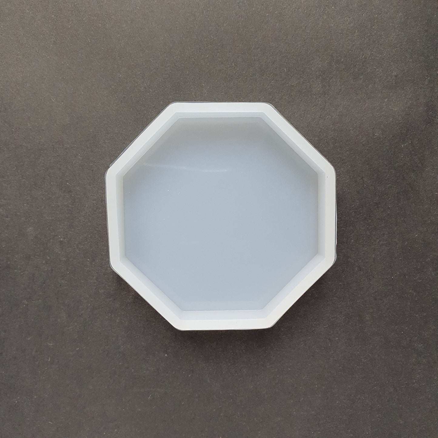 Octagon Coaster silicone mold Resin Epoxy Jesmonite mold 6.5 cm - Luxy Kraft