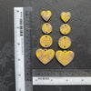 Heart Circle mold Silicone earrings mould for resin and epoxy for dangle earrings - Luxy Kraft