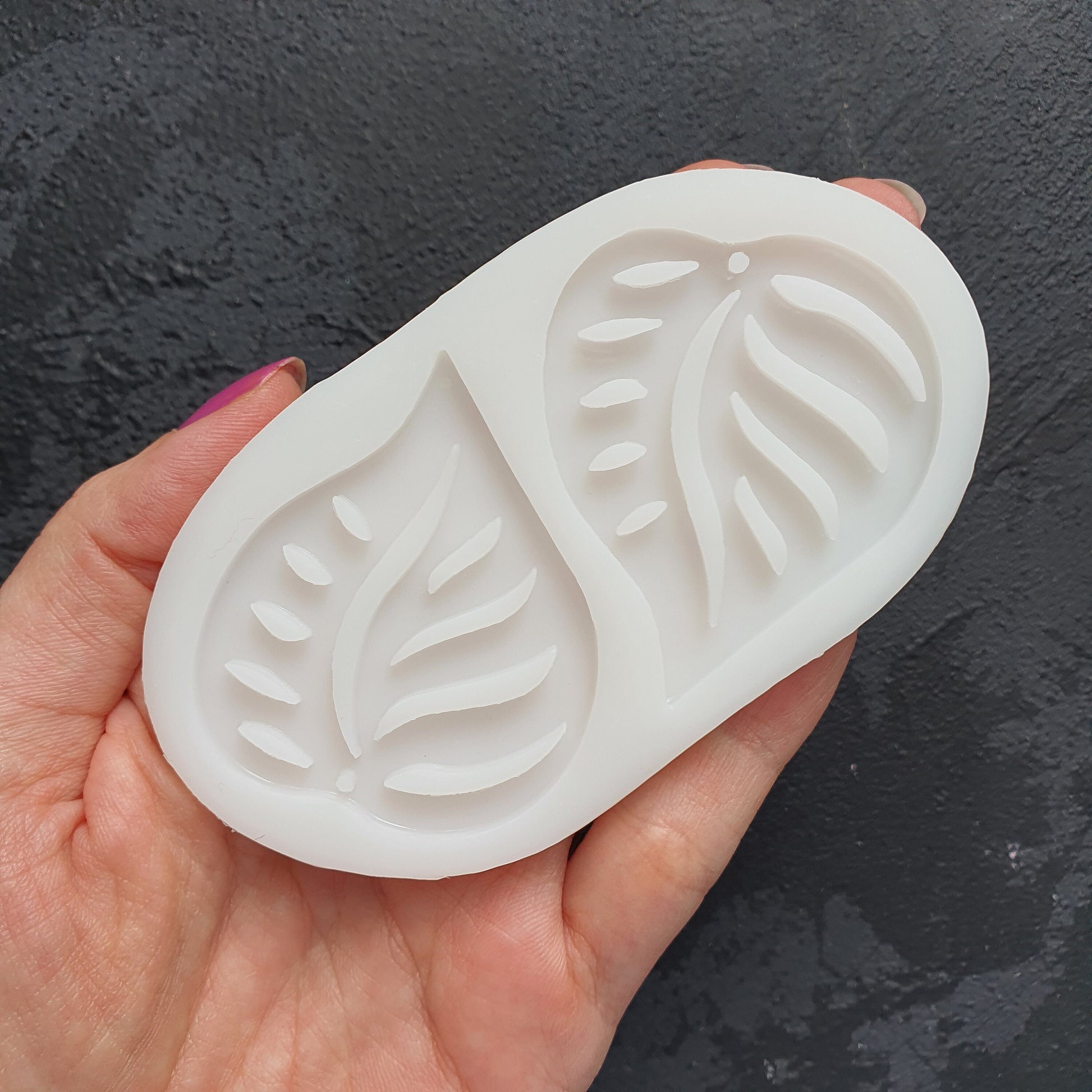 Leaves Silicone earring mold Jewelry Resin mould for resin and epoxy