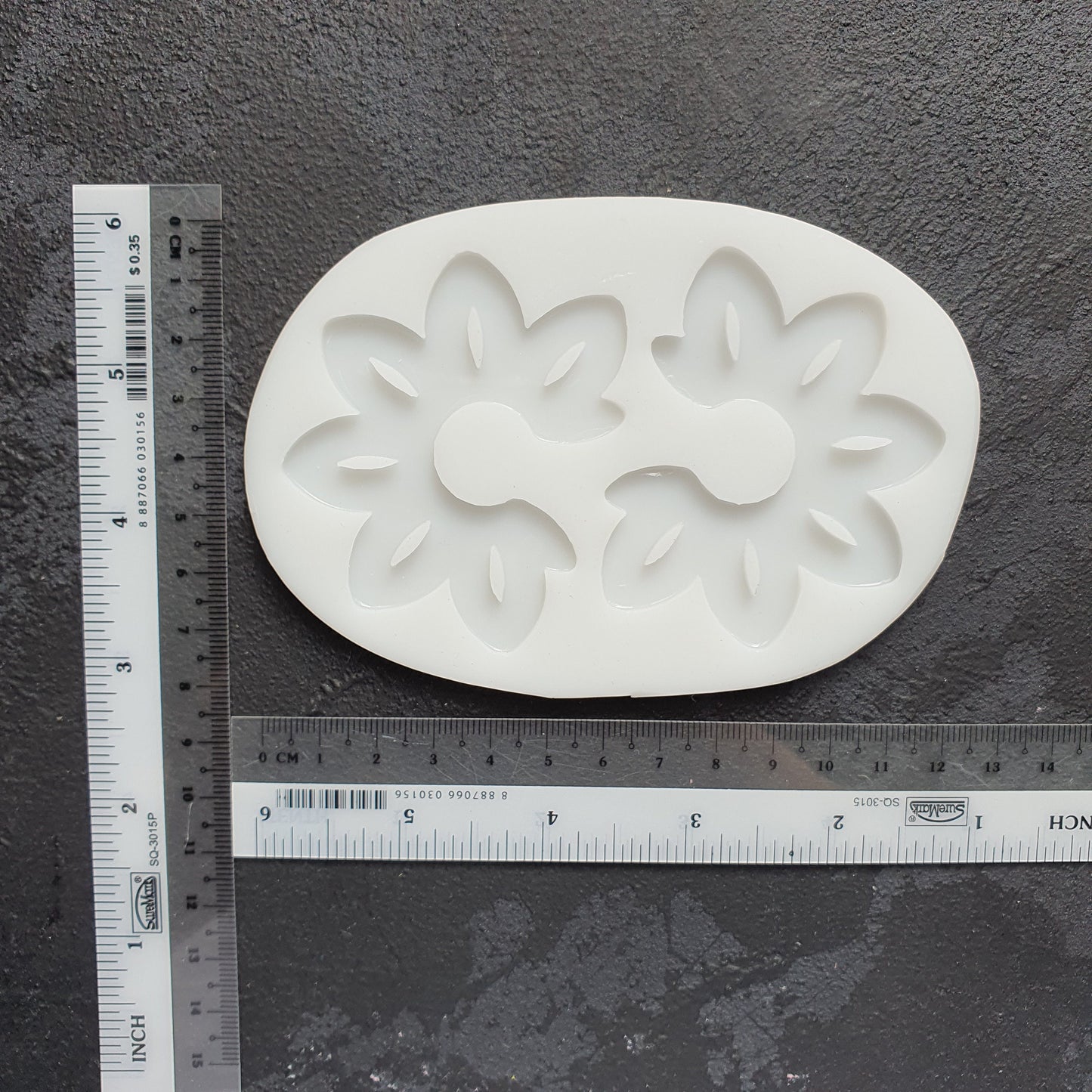 Flower Silicone earring mold Jewelry Resin mould for resin and epoxy - Luxy Kraft