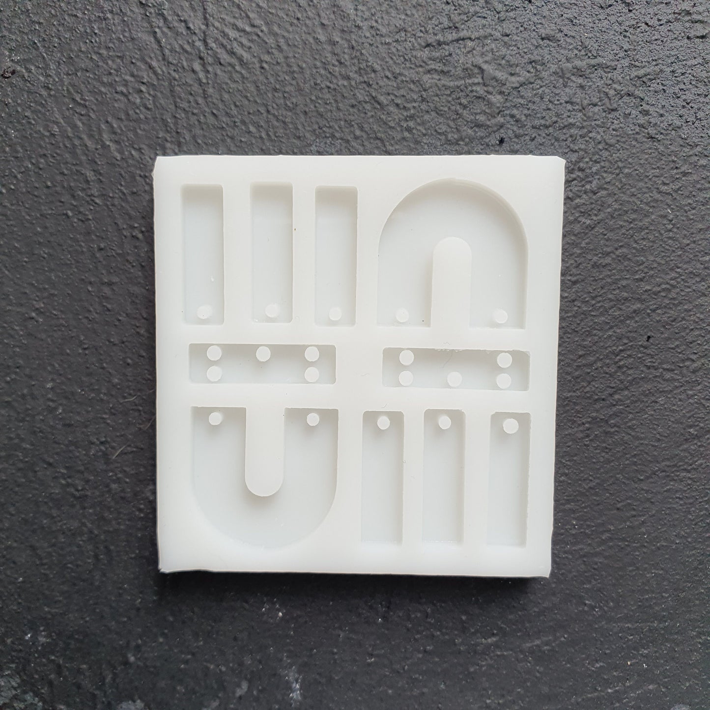 Silicone earring mold Jewelry Resin mould for resin and epoxy