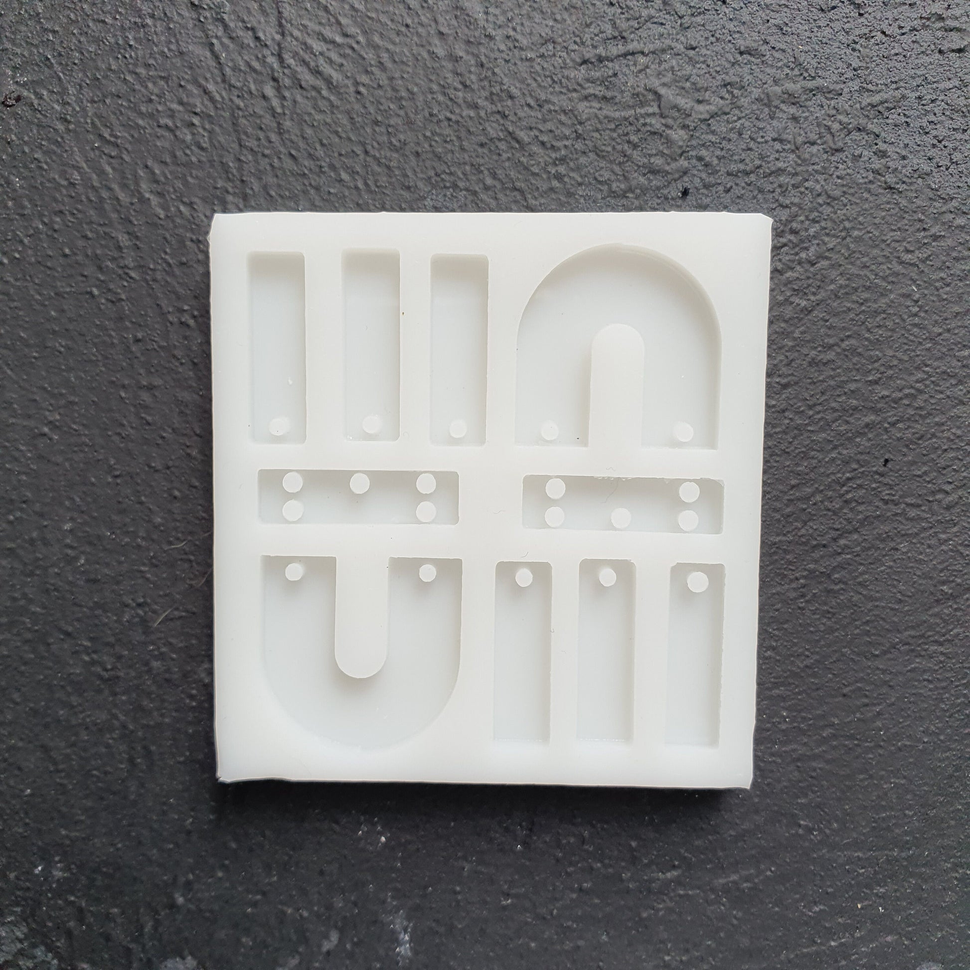 Silicone earring mold Jewelry Resin mould for resin and epoxy